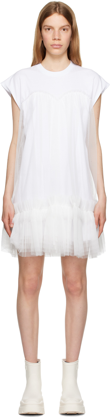 Msgm sales white dress