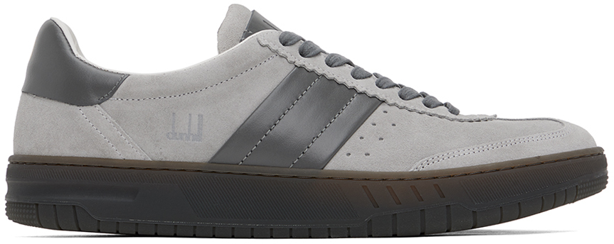 Dunhill Gray Court Legacy Sneakers