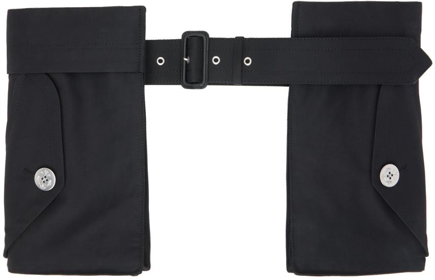 Sacai Black Pocket Belt | ModeSens