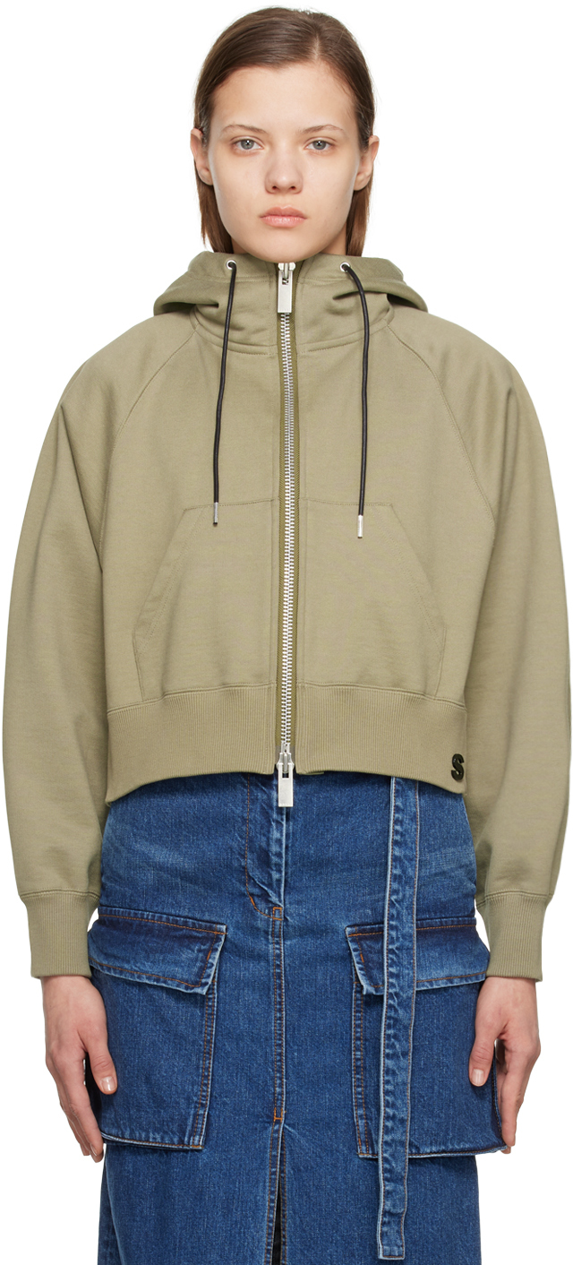 Khaki Sweat Hoodie