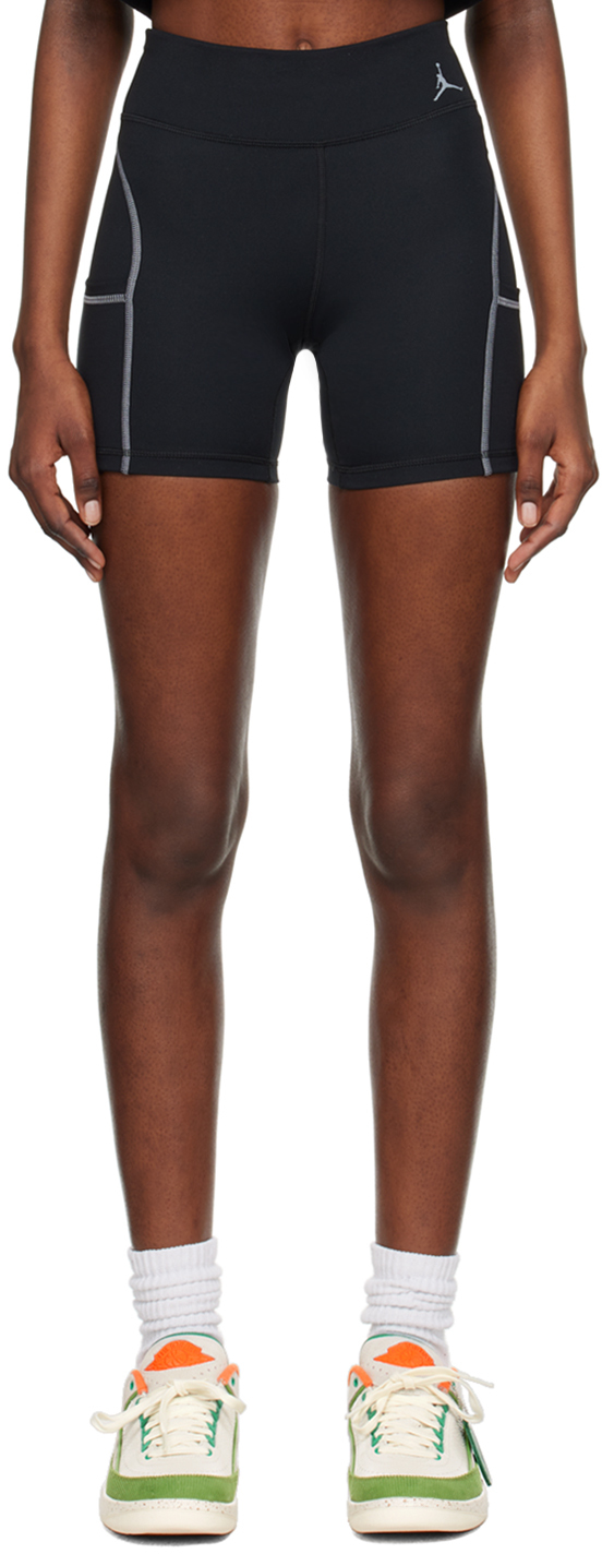 mens jordan shorts black