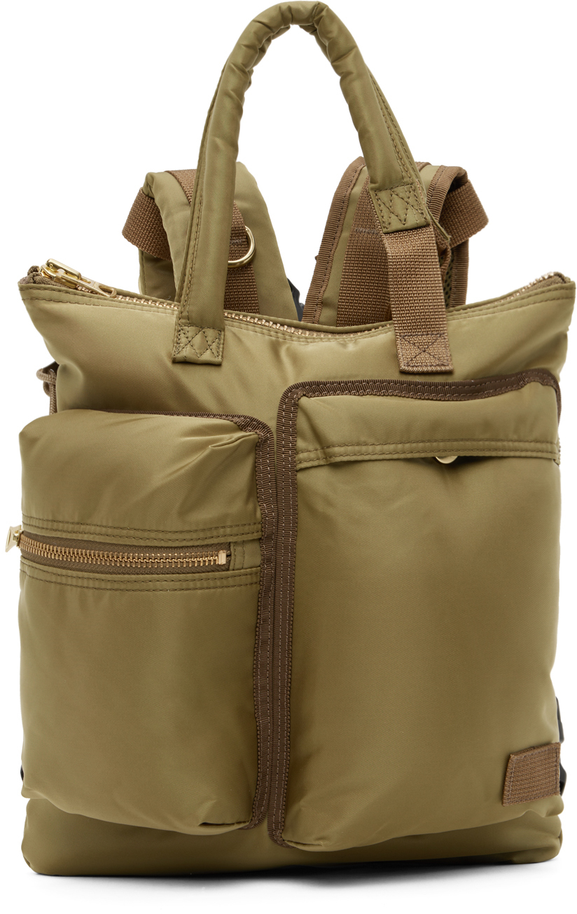 Khaki PORTER Edition Helmet Backpack