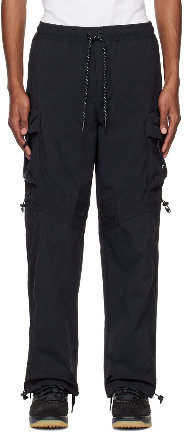 Black 23 Engineered Cargo Pants by Nike Jordan on Sale