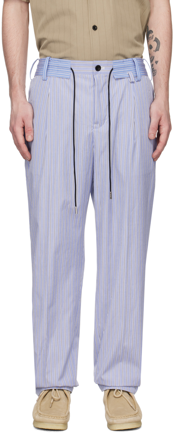 Blue Thomas Mason Trousers