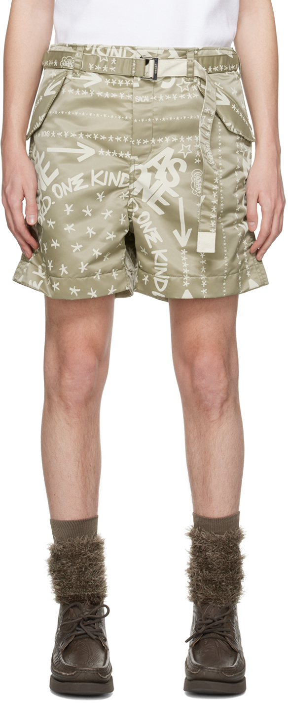 Sacai shorts for Men | SSENSE