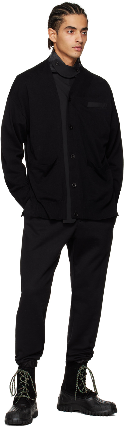 sacai ブラック スーツ テーラードジャケット