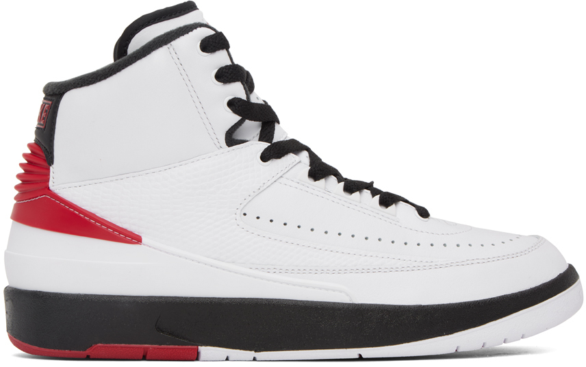 Nike Jordan White Air Jordan 2 Sneakers SSENSE UK