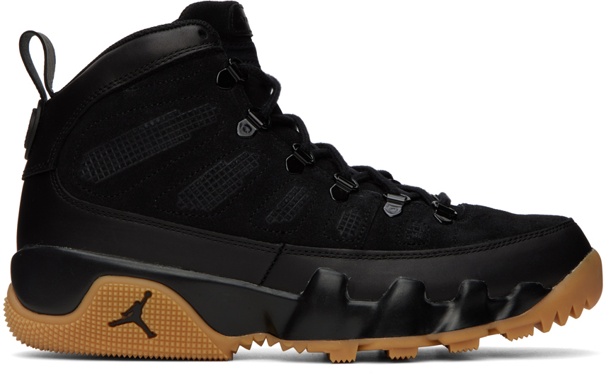 Black Air Jordan 9 Retro Sneakers