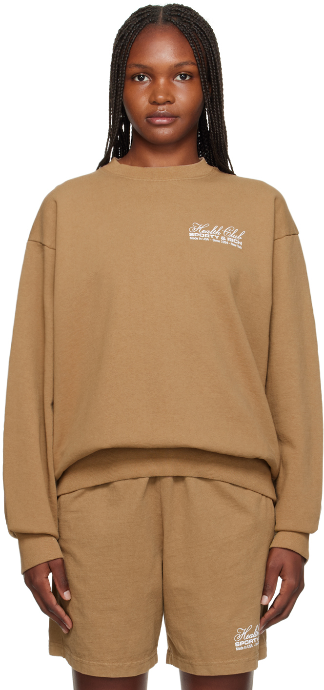 Brown 'Made In USA' Sweatshirt