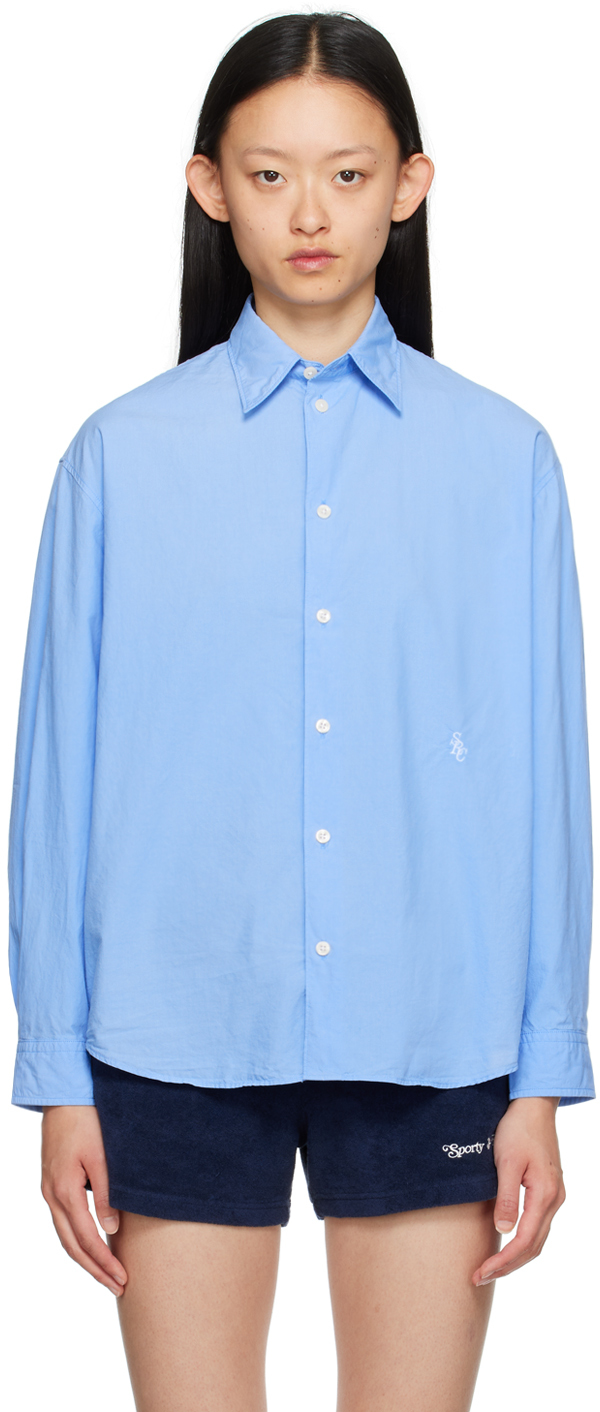 Blue SRC Oversized Shirt