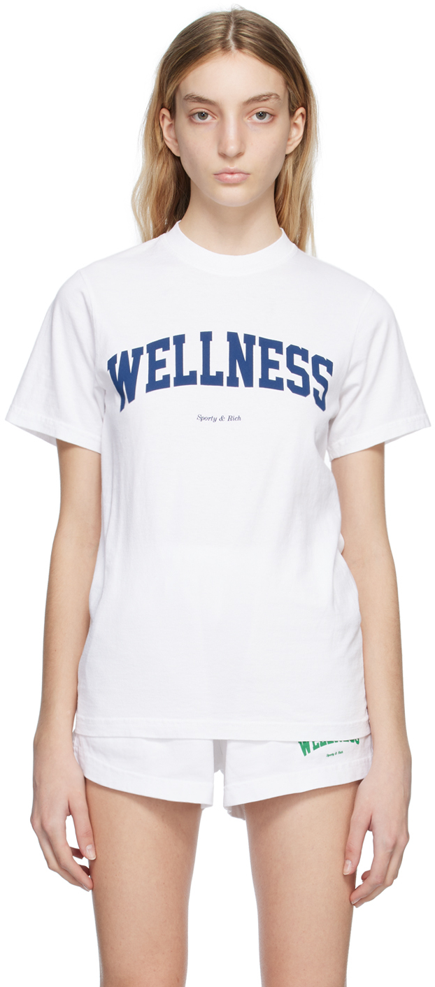 Sporty And Rich Wellness T-shirt In White