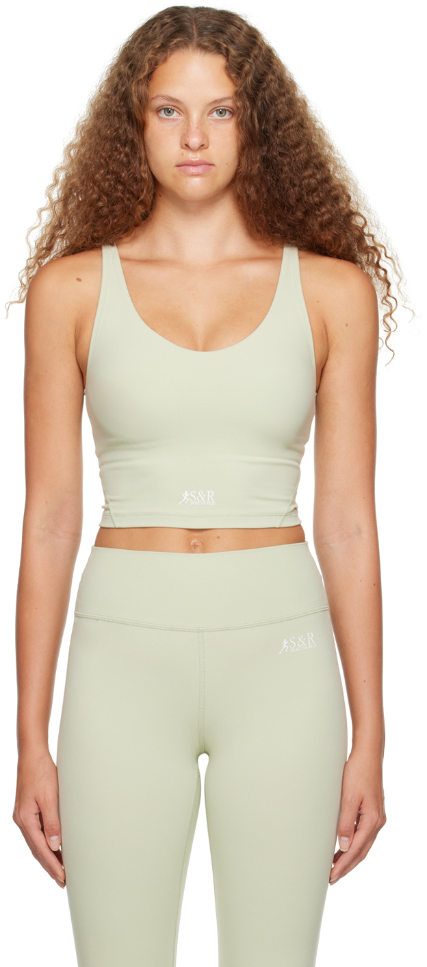 Plain Ladies Lime Green Cotton Sports Bra at Rs 140/piece in