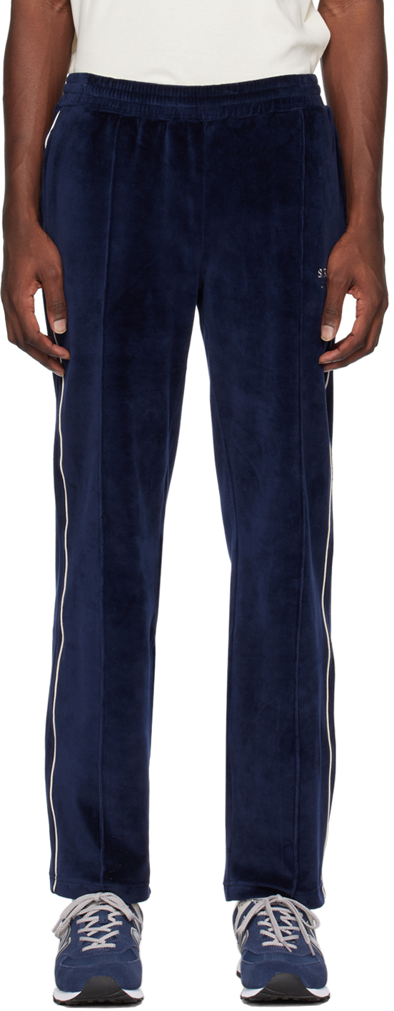 Sporty & Rich Navy Brandie Sweatpants