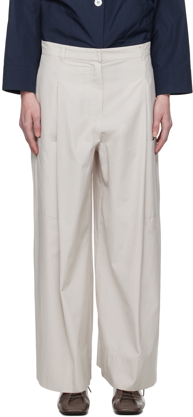 【関税込み】Max Mara グレー Glicine トラウザーズ Max Maraのグレー Glicine トラウザーズがセール中