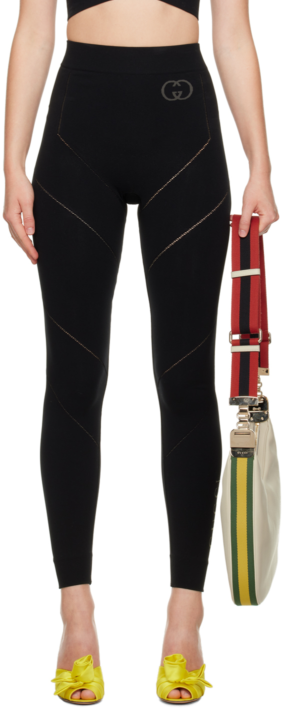 Gucci New Luxury Brand Clothes Leggings and Crop Top Set For Women