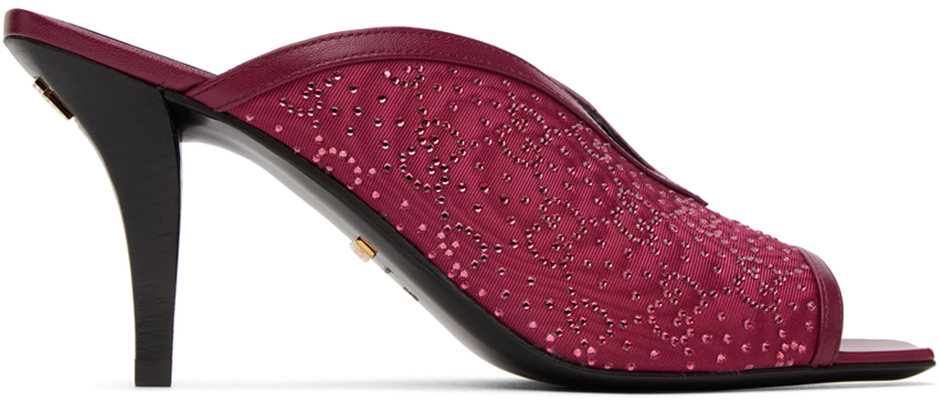 Gucci Women's Gg Slide Sandal In Red