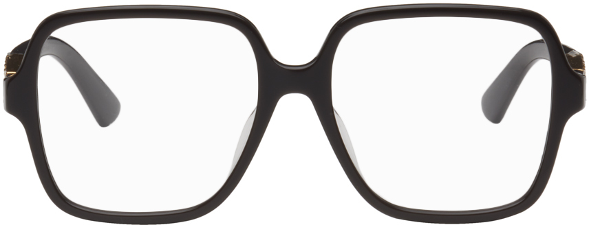 Gucci Gray Square Glasses