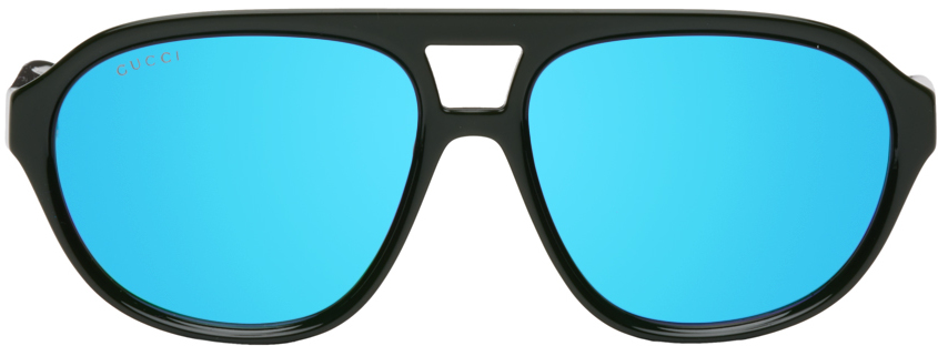 Green Navigator Sunglasses Ssense Uomo Accessori Occhiali da sole 