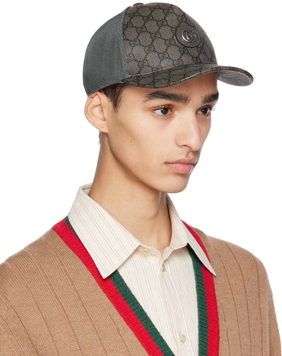 Gucci Tigers Print GG Supreme Baseball Cap - Farfetch