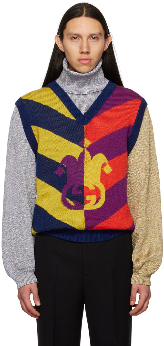 Gucci: Multicolor Layered Sweater | SSENSE
