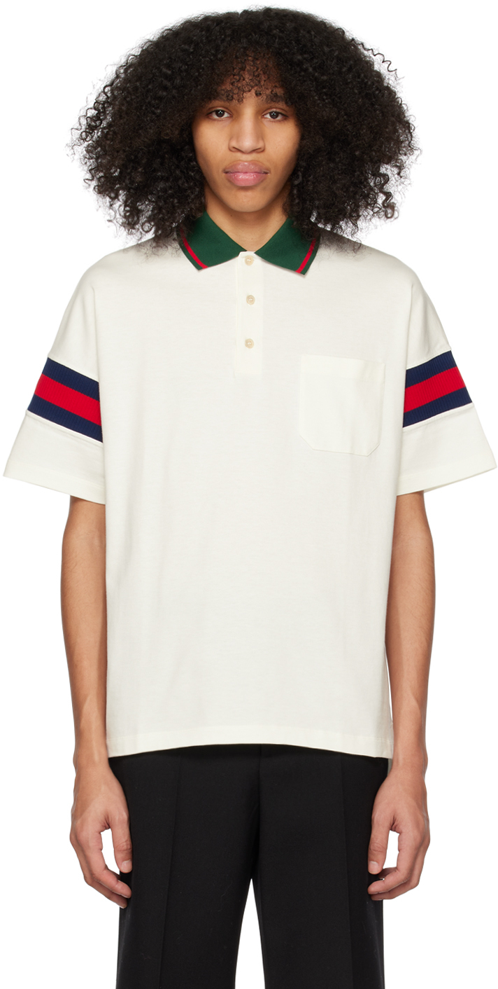 Gucci LA Logo Embroidered Polo Shirt Sz XL – Wopsters Closet