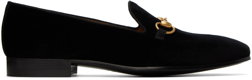 Gucci Black Horsebit Loafers