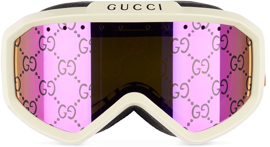 Off-White GG Snow Goggles by Gucci | SSENSE