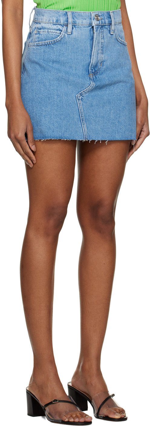 Frame High And Tight Skirt In Vista Grind In Vista Grind