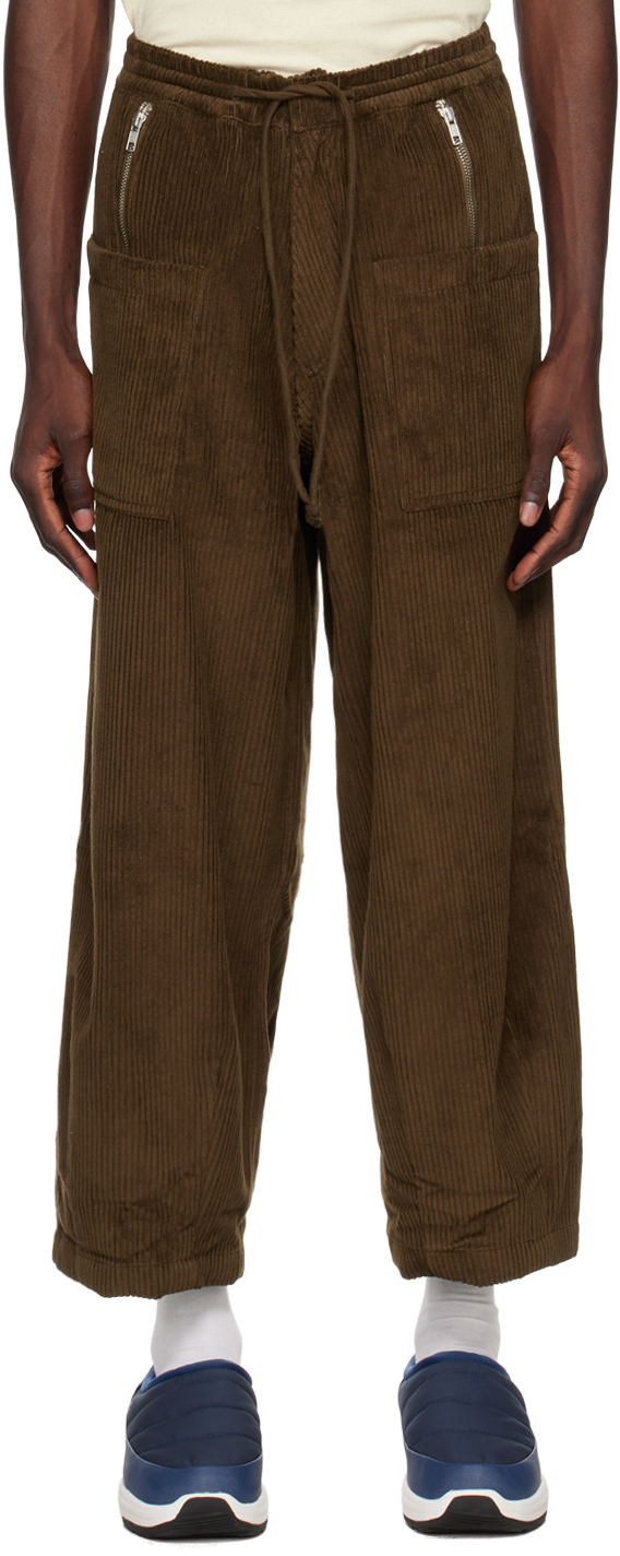 Gentle Fullness Brown Found Trousers | Smart Closet