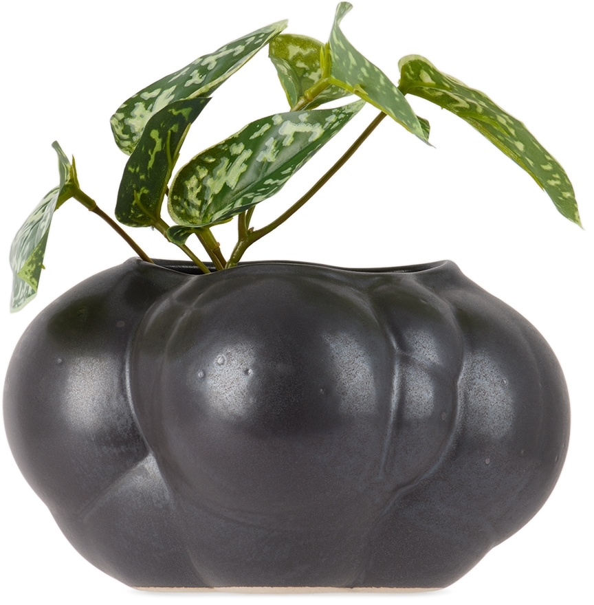 Gray Mini Botryoidal Planter