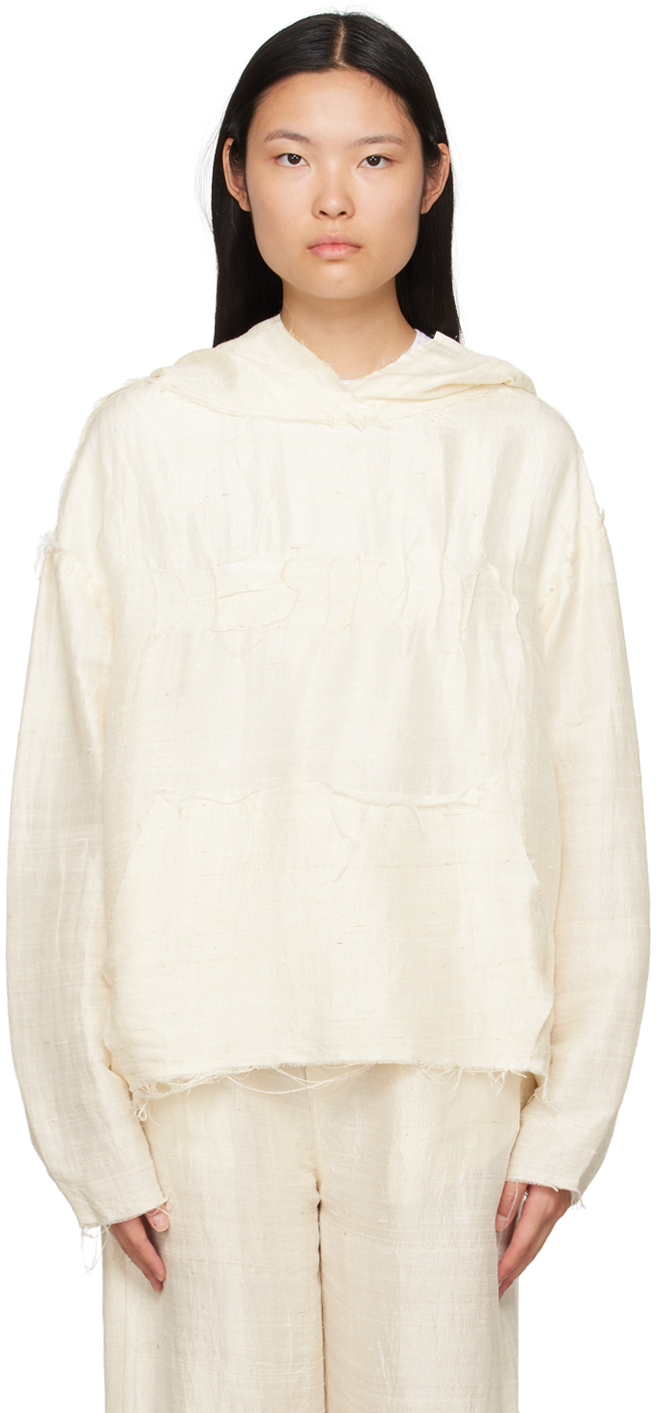 Airei Beige Destiny Ghost Hoodie In Natural