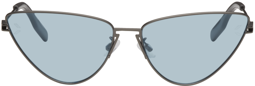 Gunmetal Cat-Eye Sunglasses