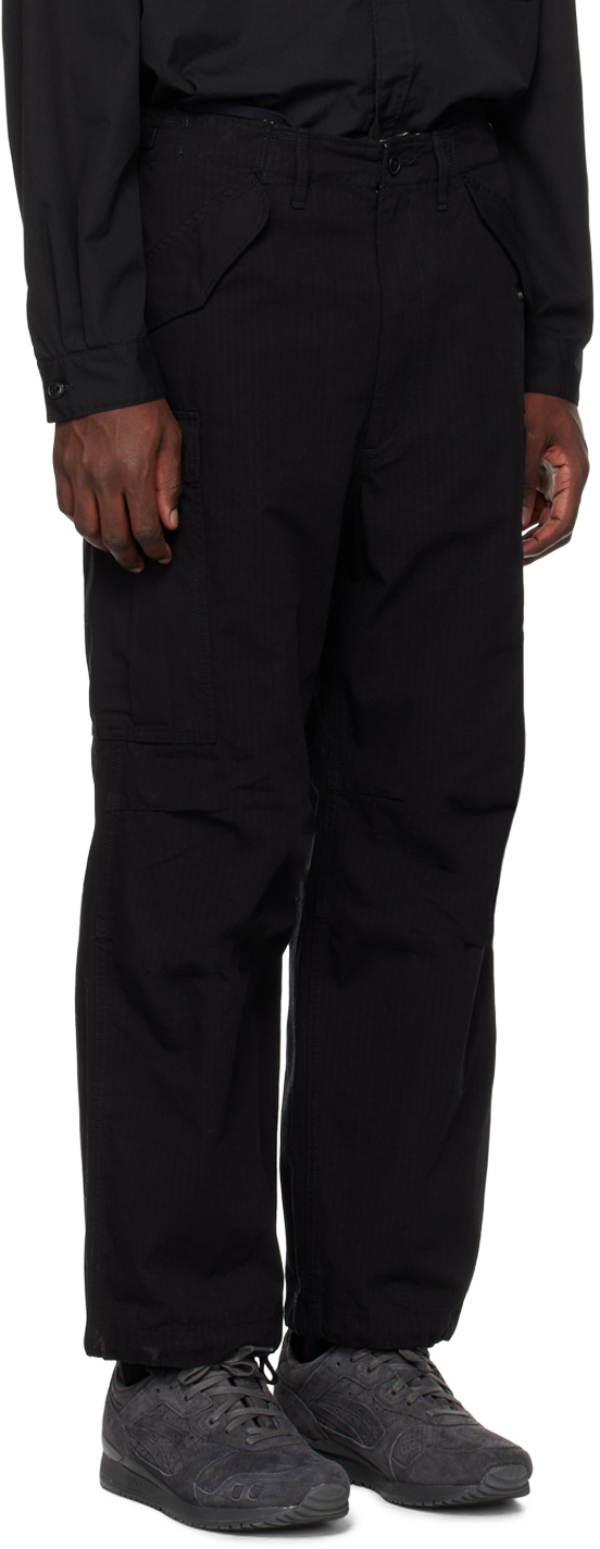 Black Drawstring Sweatpants by nanamica on Sale