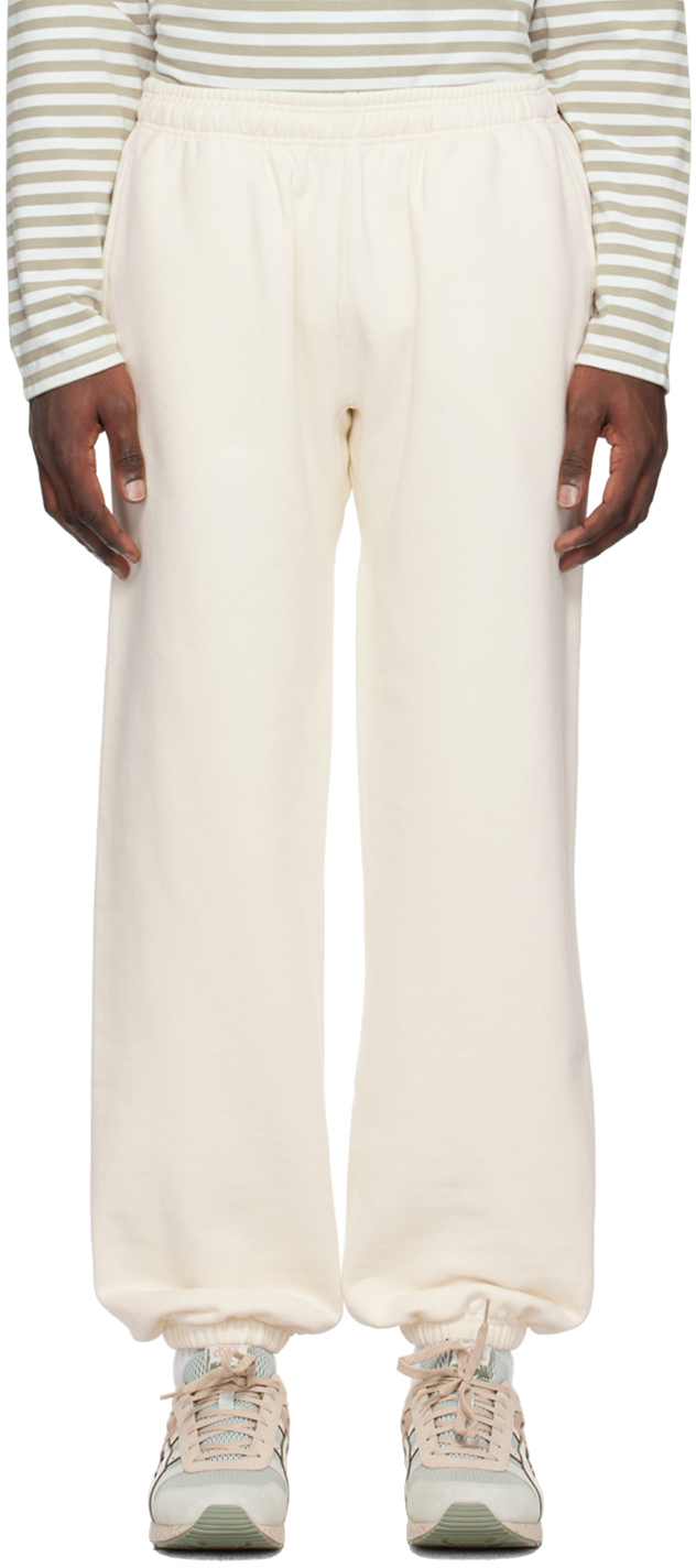 Nanamica Off-white Three-pocket Sweatpants In Natural