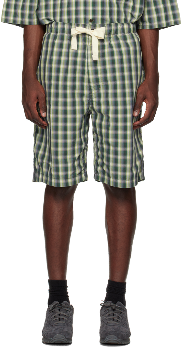 Shop Nanamica Khaki Easy Shorts