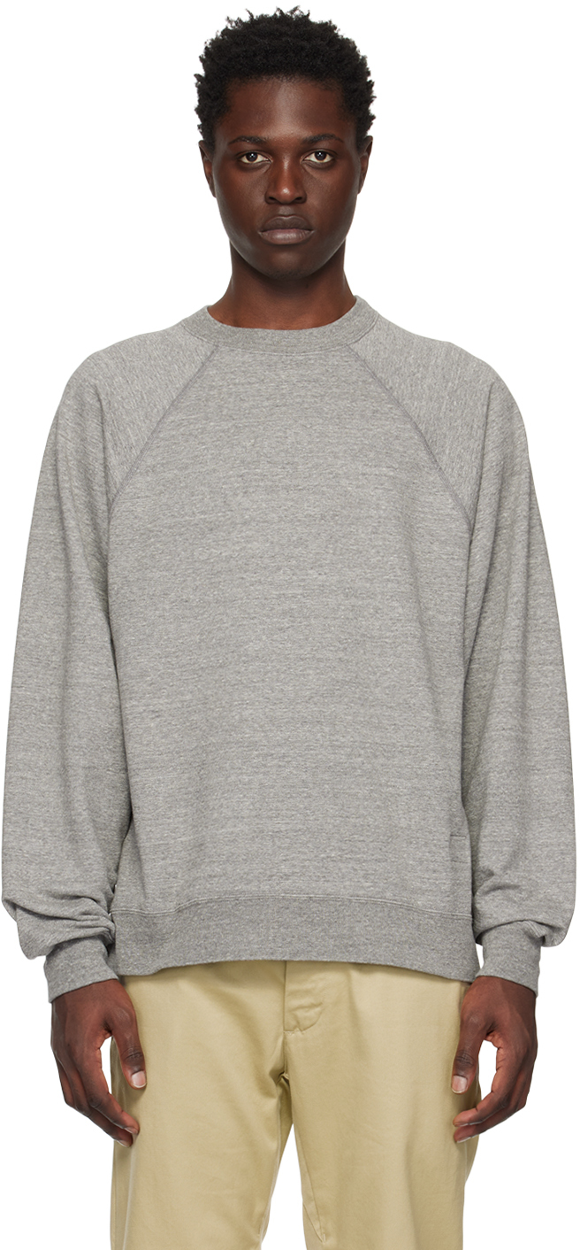 Gray Raglan Sweatshirt