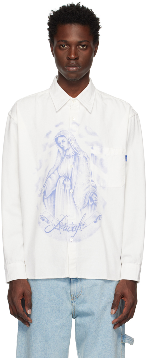 Awake Ny White Santa Maria Shirt