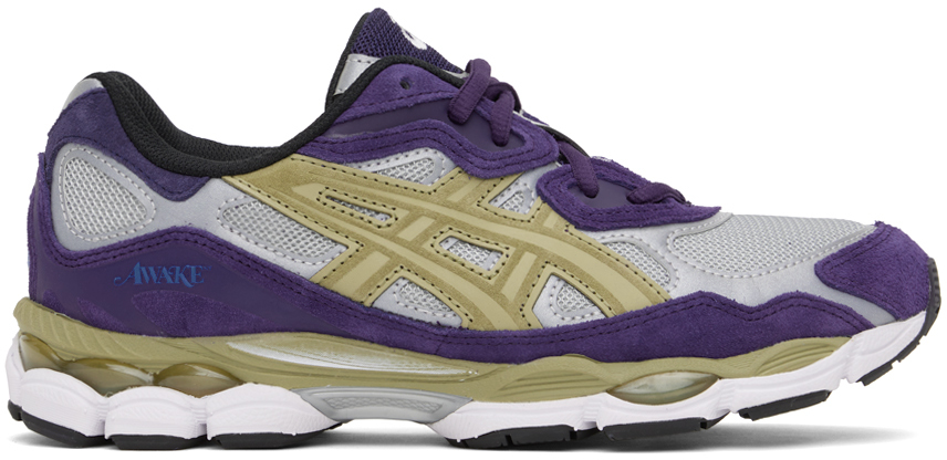 Purple & Taupe Asics Edition Gel-NYC Sneakers