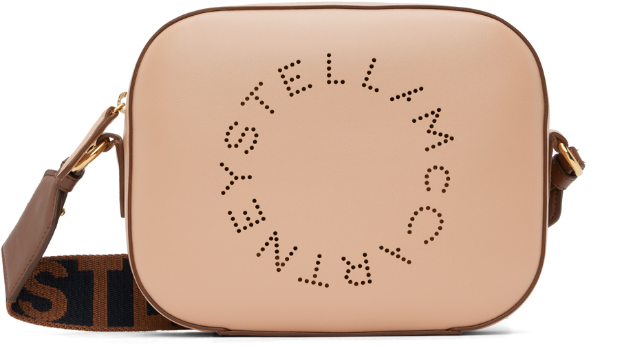 Stella Mccartney Beige Perforated Bag In 6802 Blush