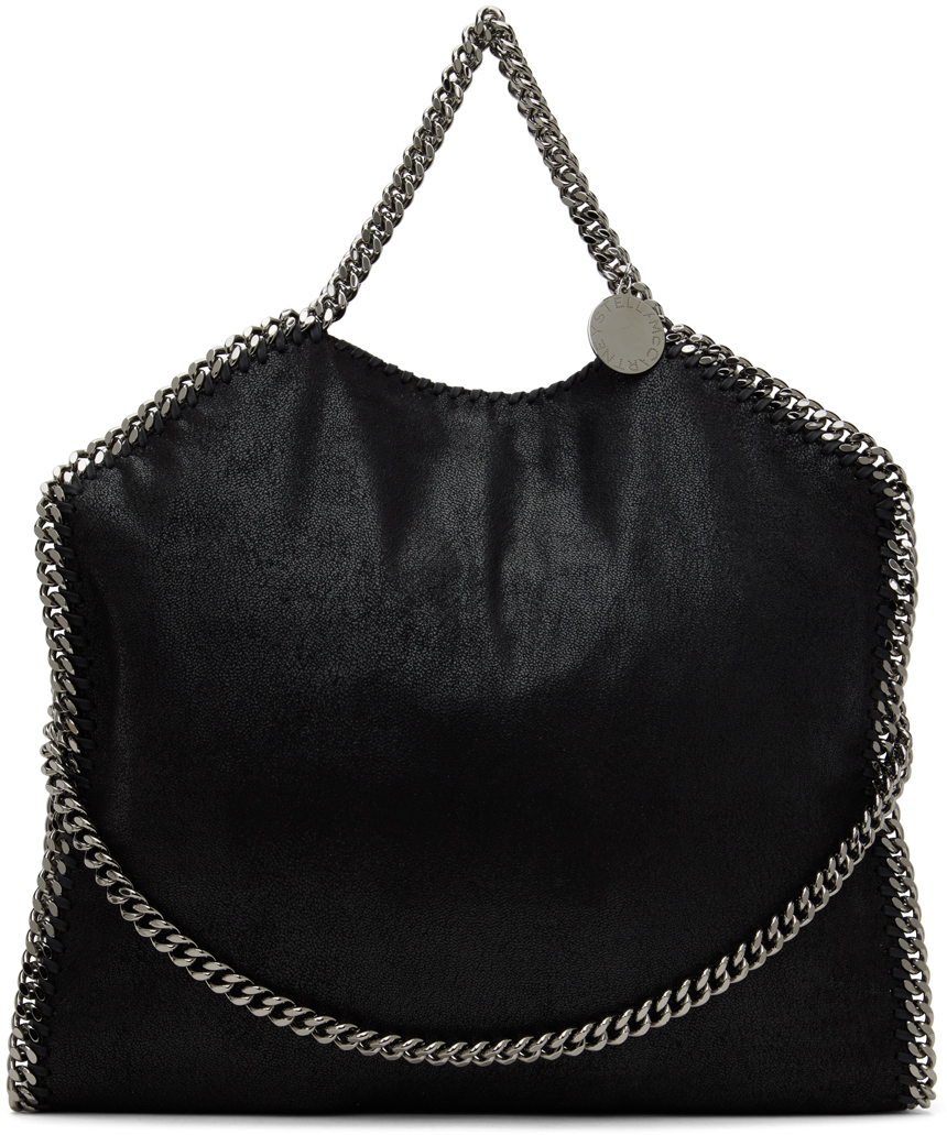 Stella McCartney: Black Falabella Tote | SSENSE