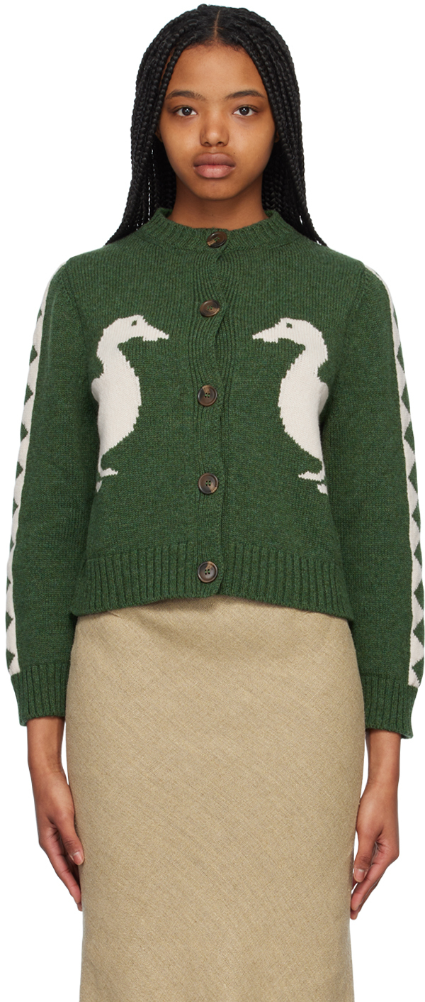 S.s.daley Green Jasper Cardigan | ModeSens