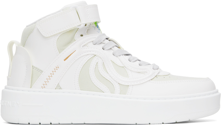 Stella Mccartney S-wave 2 Sneakers In Ice (white)