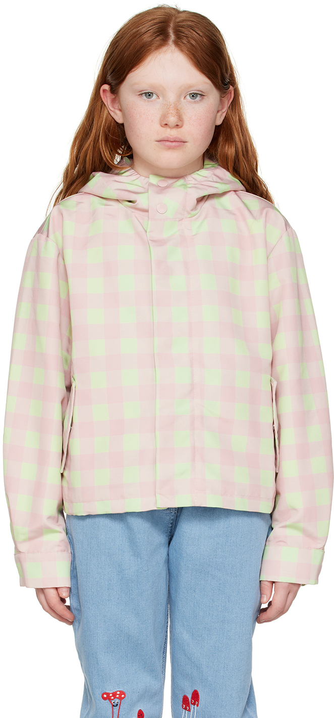 Stella Mccartney Kids' Hooded Jacket In Pink