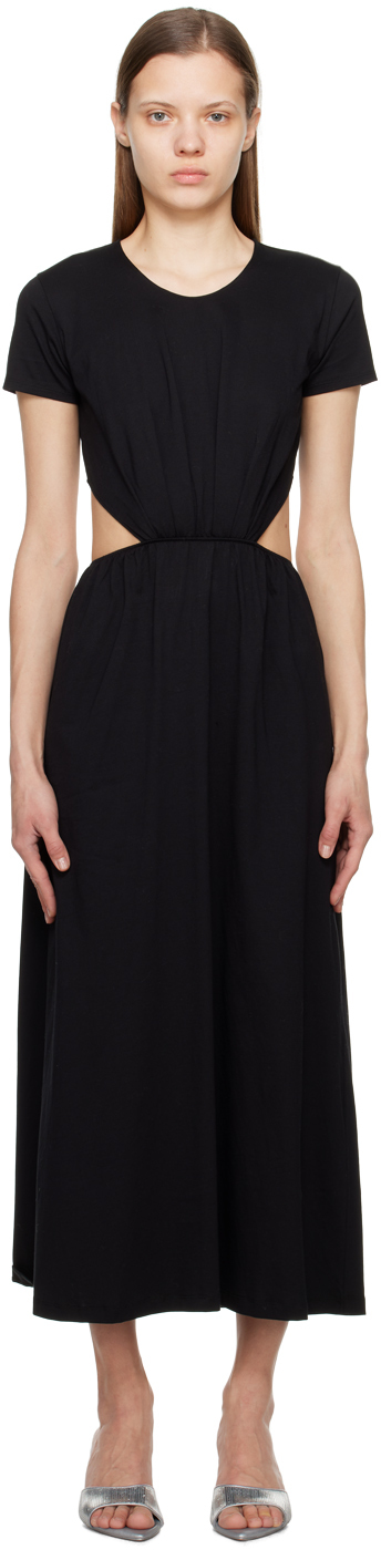 Black Seram Midi Dress