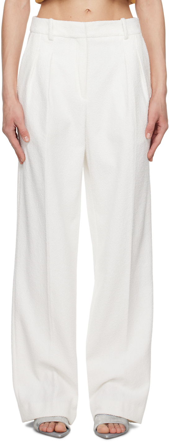 White Tabira Trousers