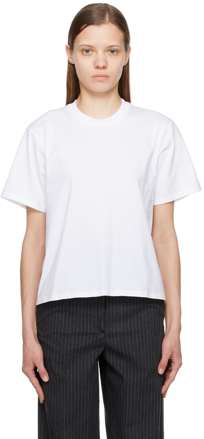 Loulou Studio White Telanto T-Shirt
