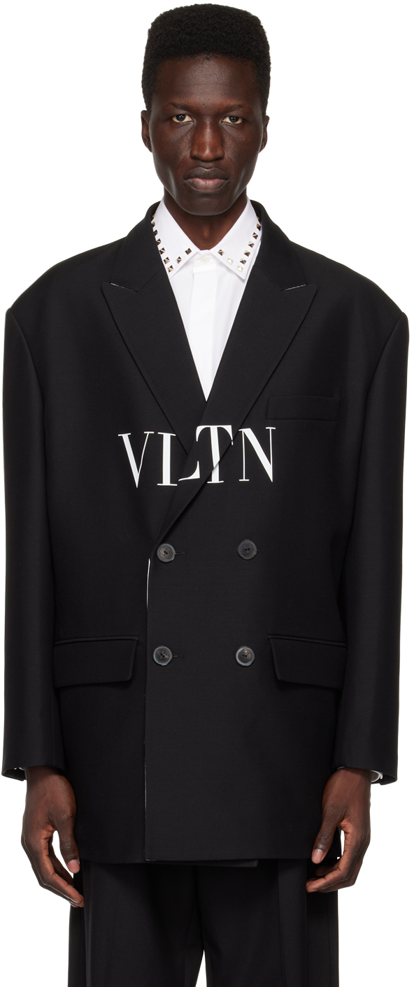 Valentino Black 'VLTN' Blazer