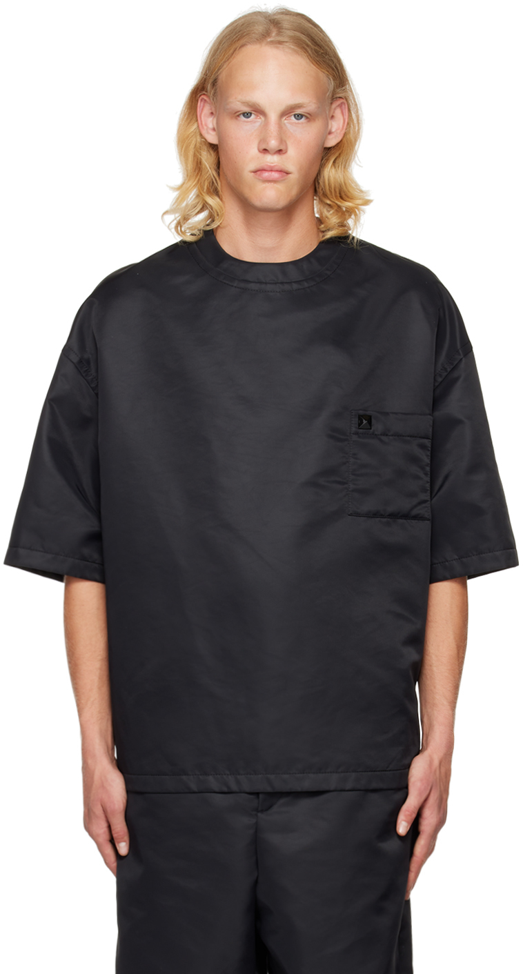 Valentino Black Stud T-Shirt