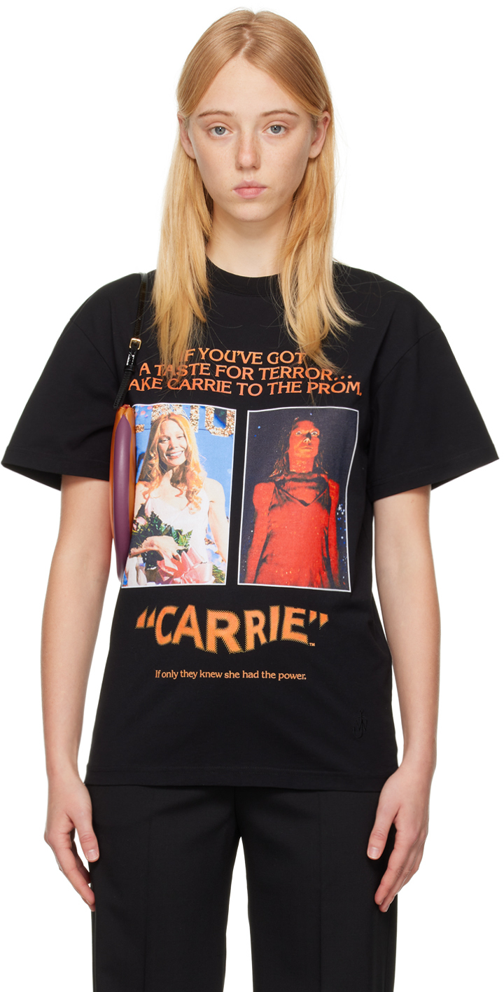 JW Anderson Black Carrie Poster T-Shirt