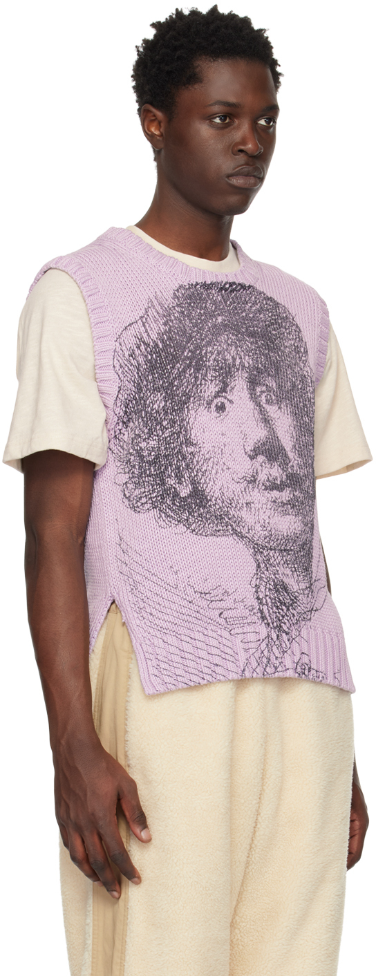 Jw Anderson J.w. Anderson Lilac Cotton Rembrandt Top In 730 Lilac